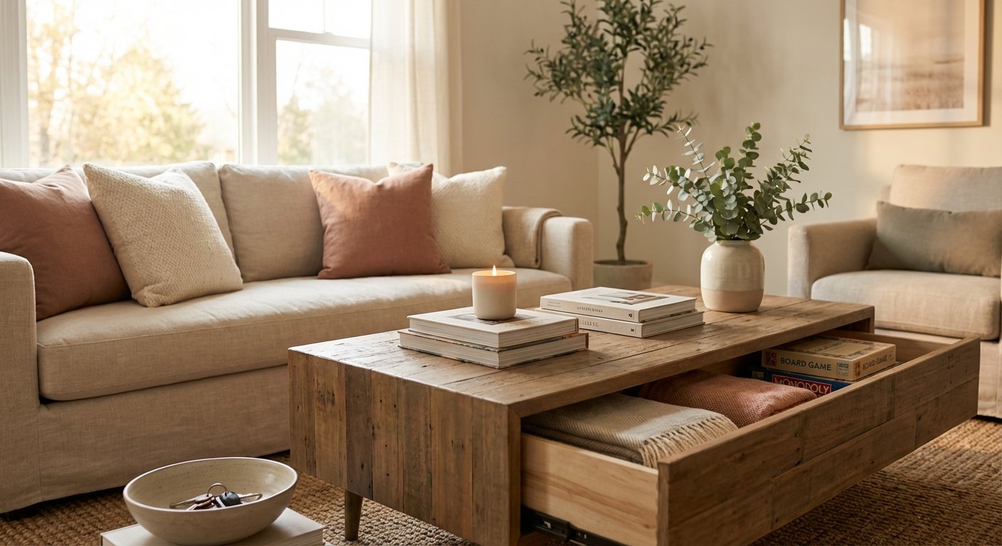 2. Coffee Tables With Secret Compartments