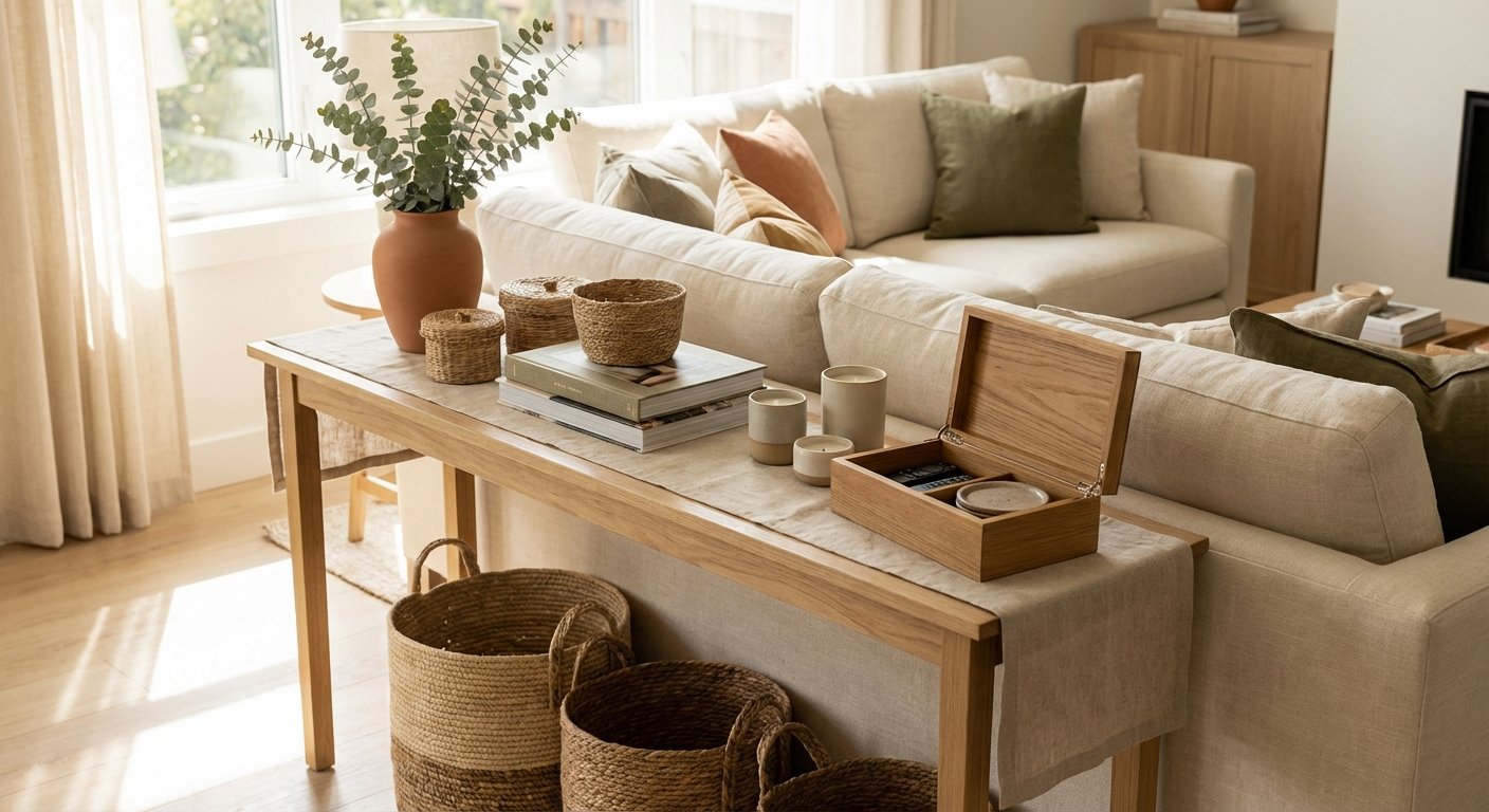 3. Behind-the-Couch Console Magic