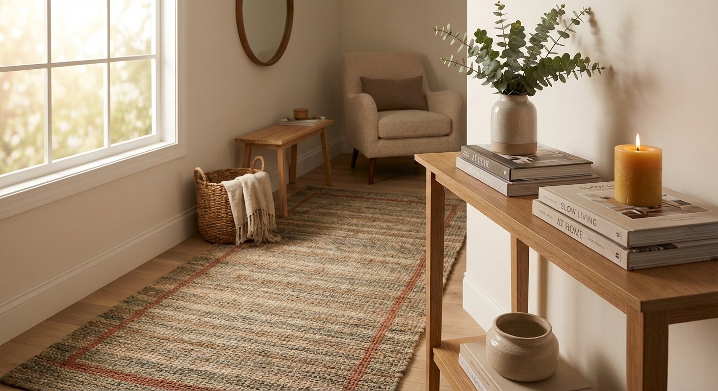 9. Create Zones with Area Rugs