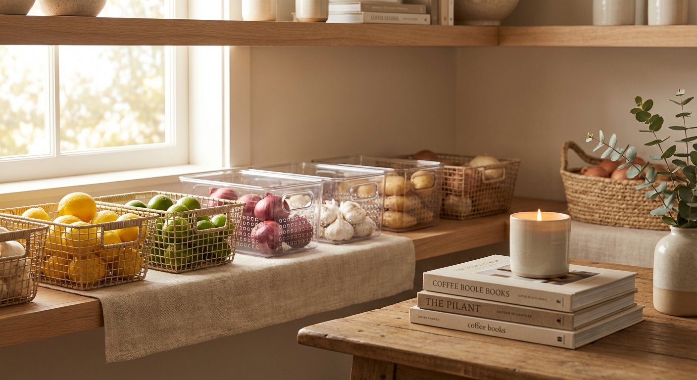 5. Create Produce Storage with Ventilated Bins