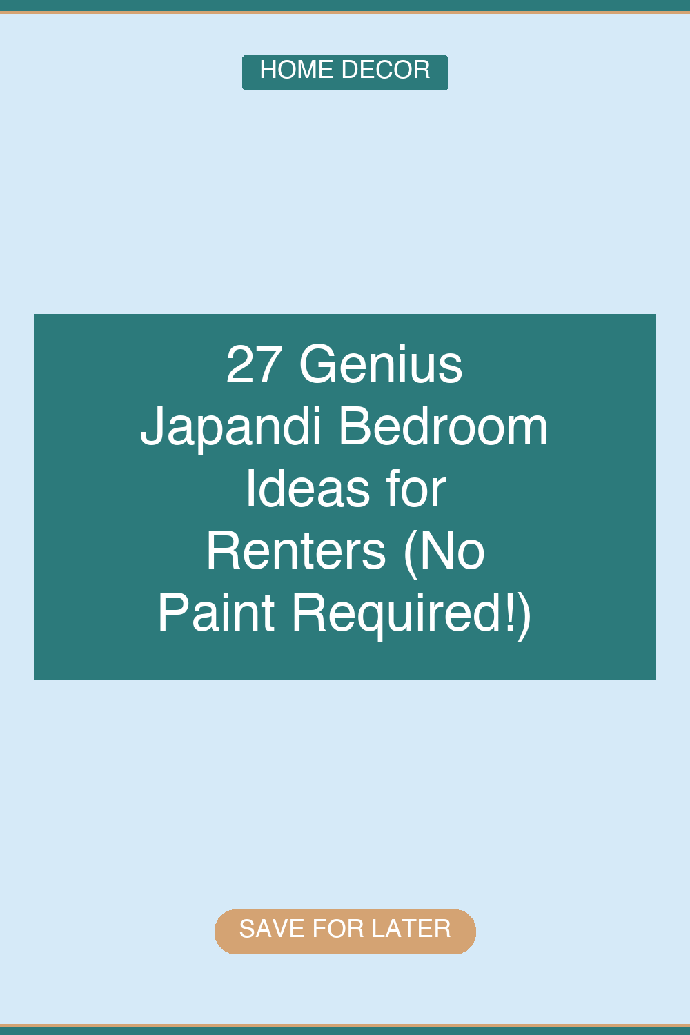 27 Genius Japandi Bedroom Ideas for Renters (No Paint Required!) | decorideadaily.com