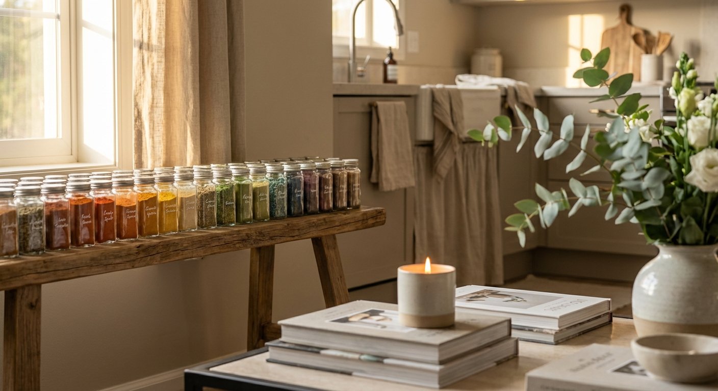 Create a Rainbow Spice Organization System