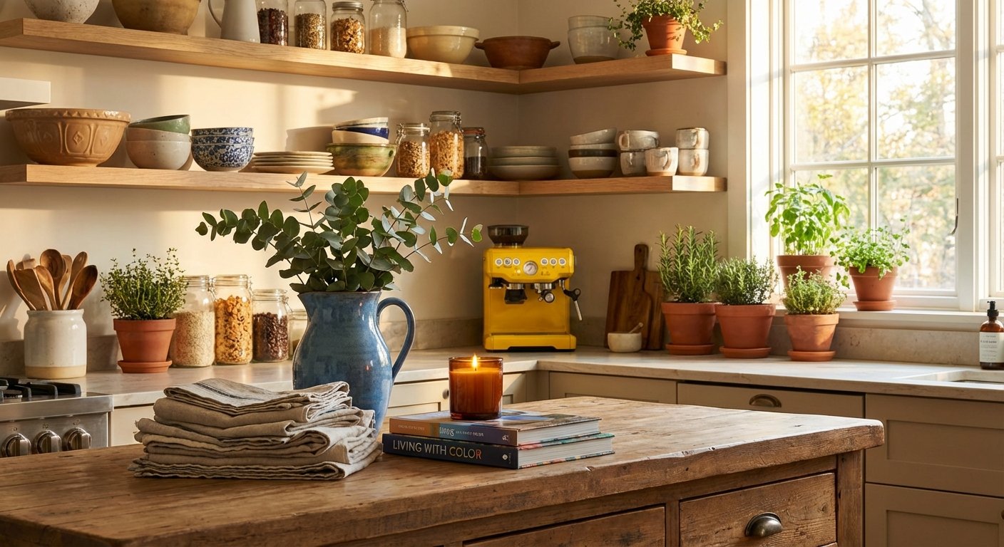 Design Maximalist Kitchen Organization That Works