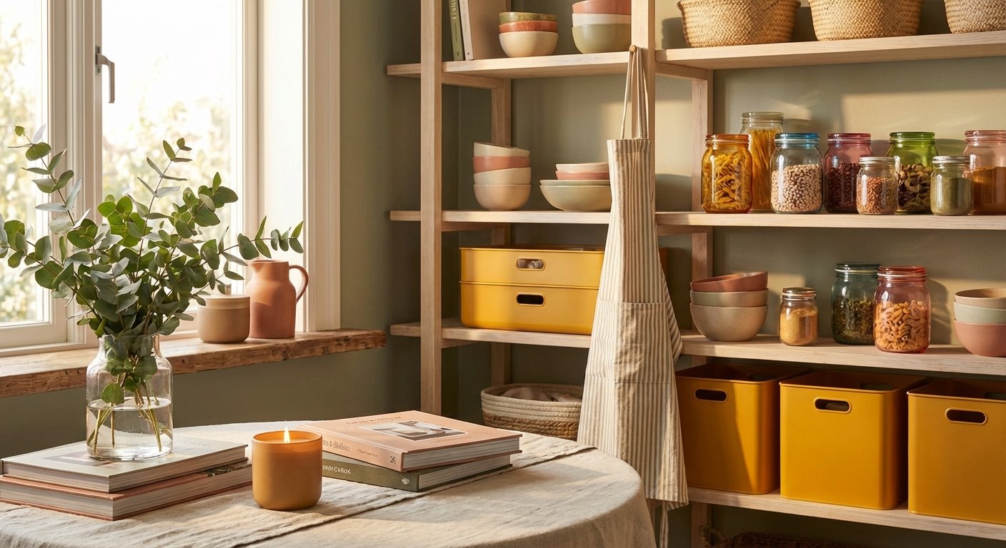 Implement Vibrant Kitchen Storage Hacks That Save Space