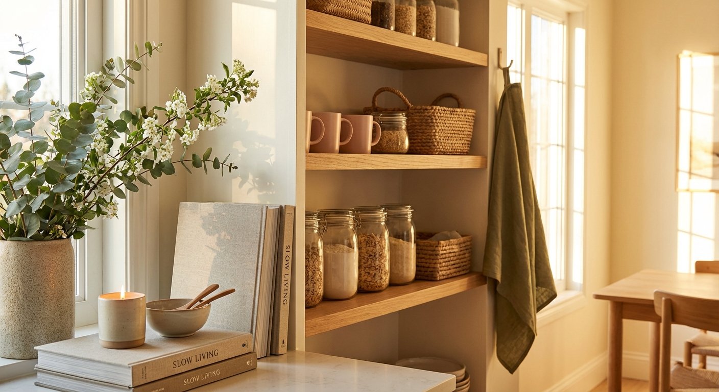 Design an Aesthetic Kitchen Organization System for 2024