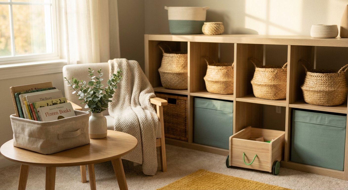 Kids' Spaces: Organization Systems They'll Actually Use