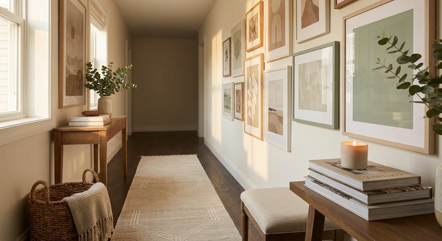 Creating Your Perfect Narrow Hallway Gallery