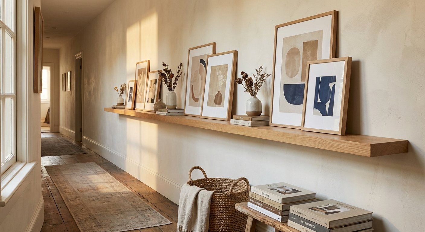 4. The Floating Shelf Gallery