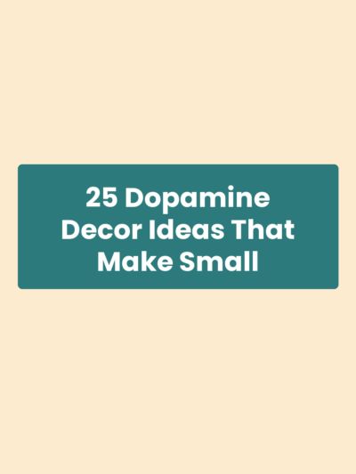 25 Dopamine Decor Ideas That Make Small Living Rooms Pop