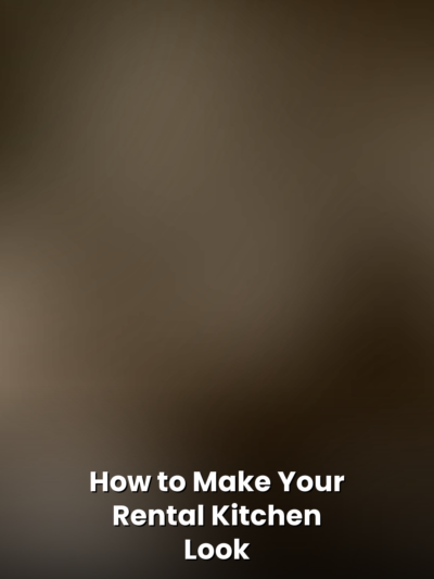 How to Make Your Rental Kitchen Look Expensive with $50 Peel & Stick Tiles